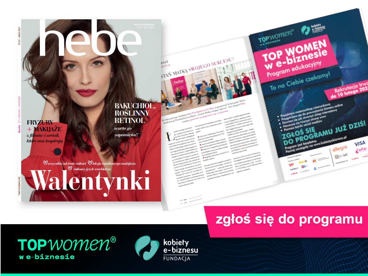 TOP women w e-biznesie w magazynie HEBE