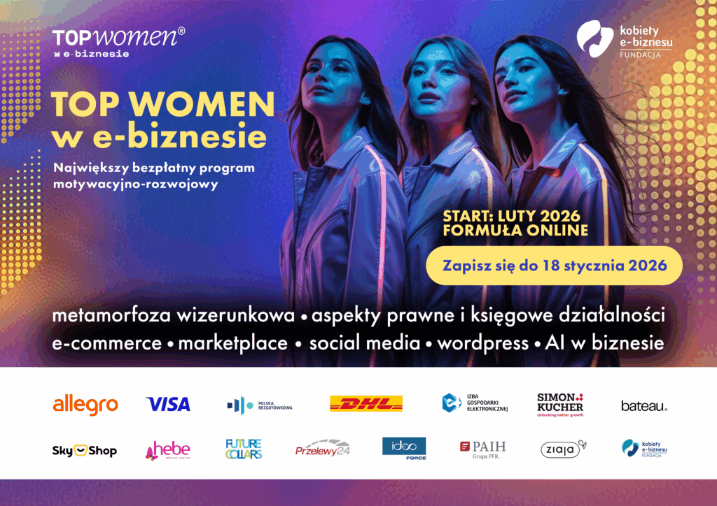 szósta edycja-TOP Women w e-biznesie